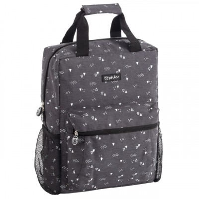 Mochila Denim Triángulos