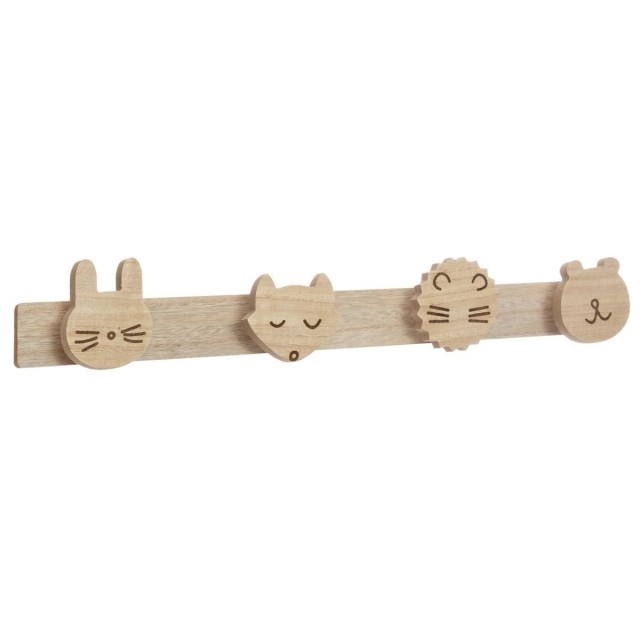 perchero-de-madera-animals-de-atmosphera-home938945.jpg Perchero infantil de madera Animales - Imagen 1