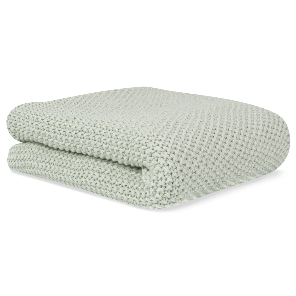 3402-038 Manta de tricot mint - Imagen 1