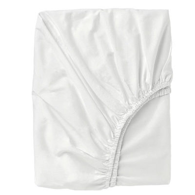 Sábana bajera ajustable para cama Blanco