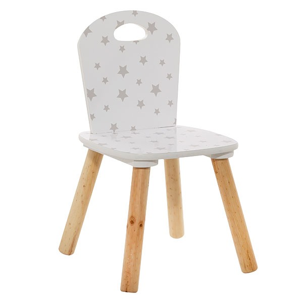 silla-estrellitas-127153D Silla de madera infantil Estrellitas - Imagen 1