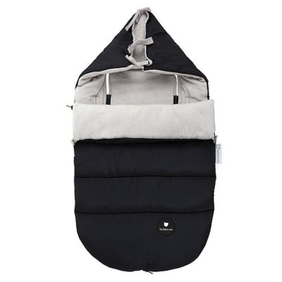 Saco universal para capazo New Basic marengo con capucha