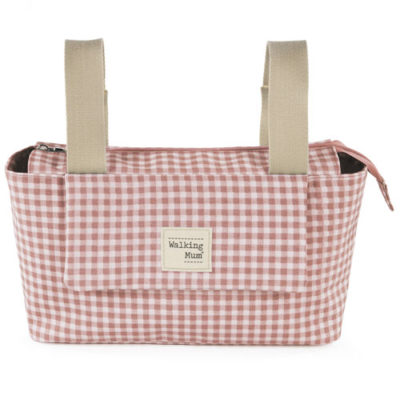 Organizador para silla I Love Vichy rosa