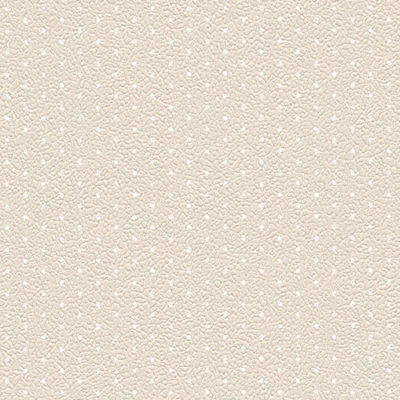 Papel pintado infantil topitos blancos fondo beige