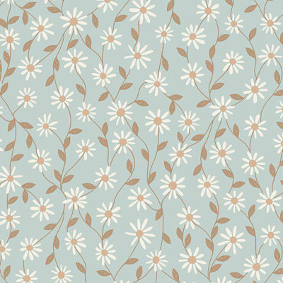 Papel pintado Anna azul