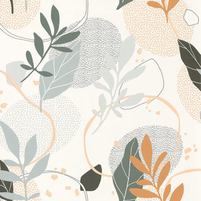 Papel pintado Young & Free - Be Yourself verde