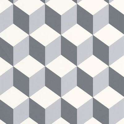 Papel pintado Young & Free - Be Happy gris