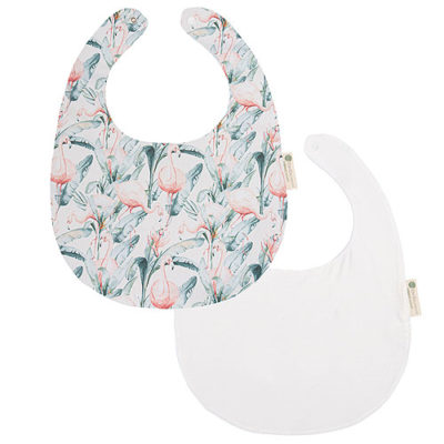Pack 2 baberos grandes Flamingo