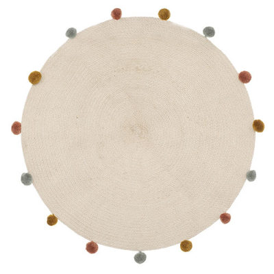 Alfombra infantil redonda Arlequín