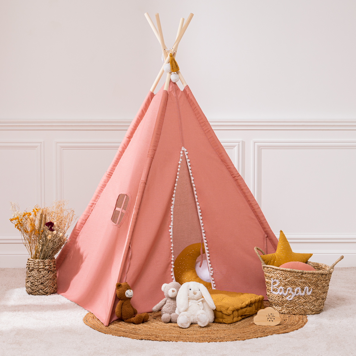 174246C Casita tipi infantil Wapi Terra - Imagen 1