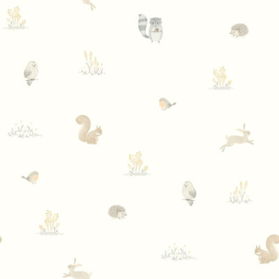 Papel pintado companion on the forest natural