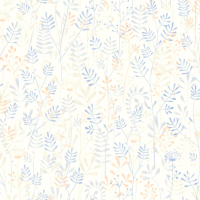 Papel pintado Wild azul cielo