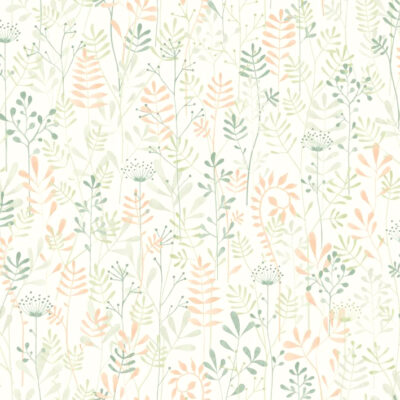 Papel pintado Wild verde almendra