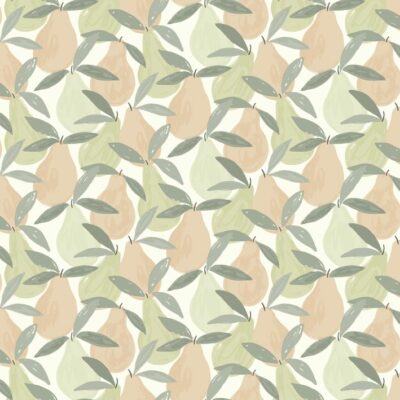 Papel pintado Sweet Pear verde almendra
