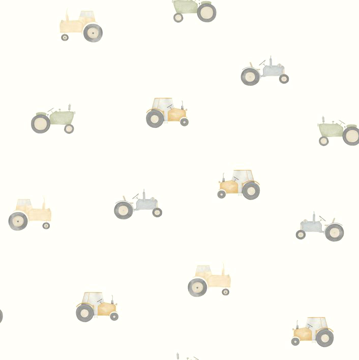 CASADECO_88361974(1) Papel pintado Vintage Tractor natural - Imagen 1