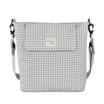 Bolso canastilla I Love Vichy Gris