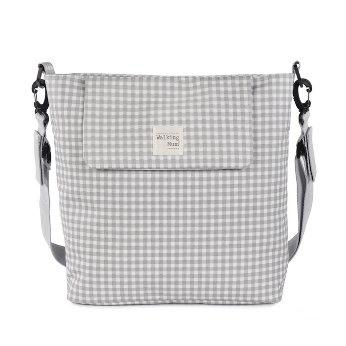 1120800079b Bolso canastilla I Love Vichy Gris - Imagen 1