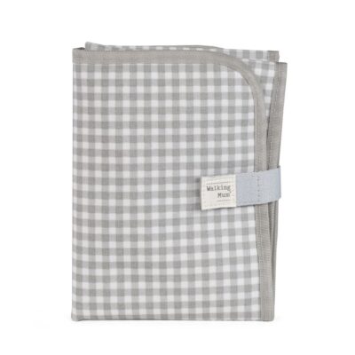 Cambiador de viaje I Love Vichy Gris