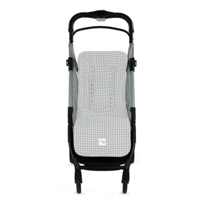 Colchoneta para silla universal I love vichy Gris