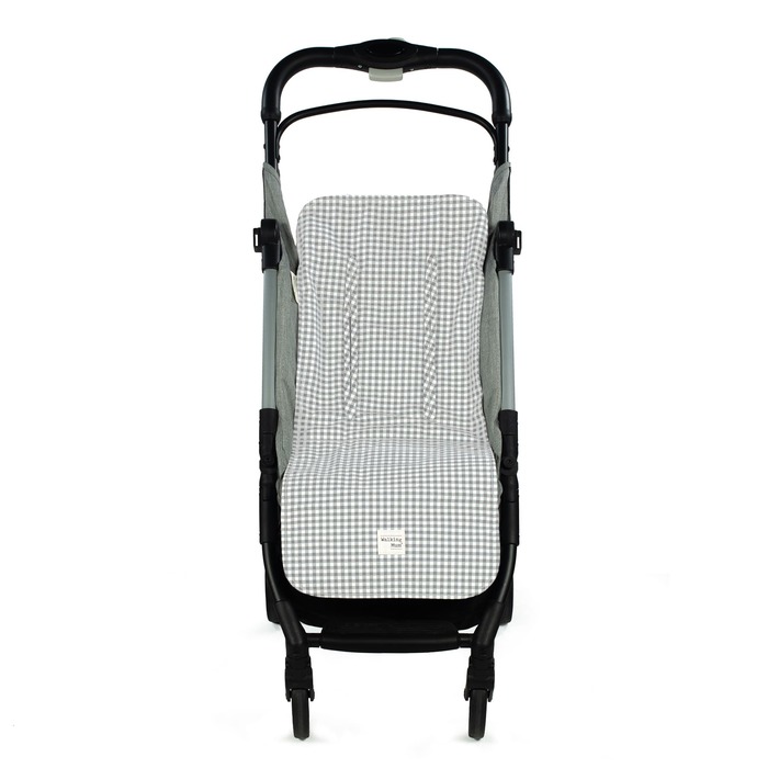 1120800090 Colchoneta para silla universal I love vichy Gris - Imagen 1
