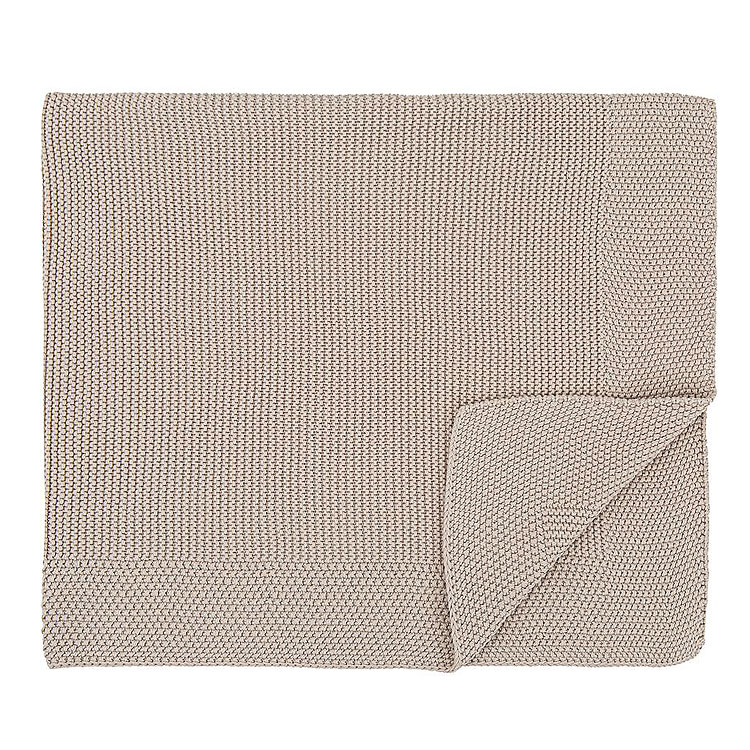 254000GB Manta para carro tricot lino - Imagen 1