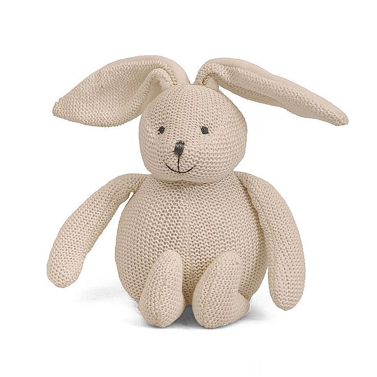 732000GB Conejito de tricot beige - Imagen 1