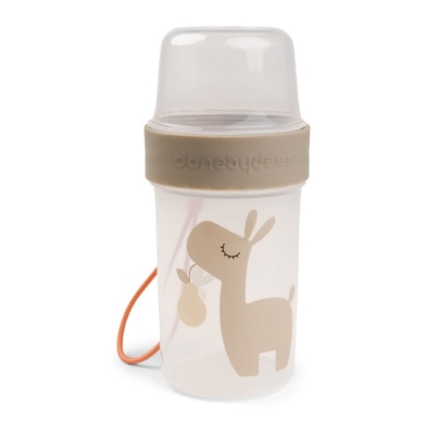 Recipiente snack bidireccional Lalee Puzzle Deer Lalee Sand