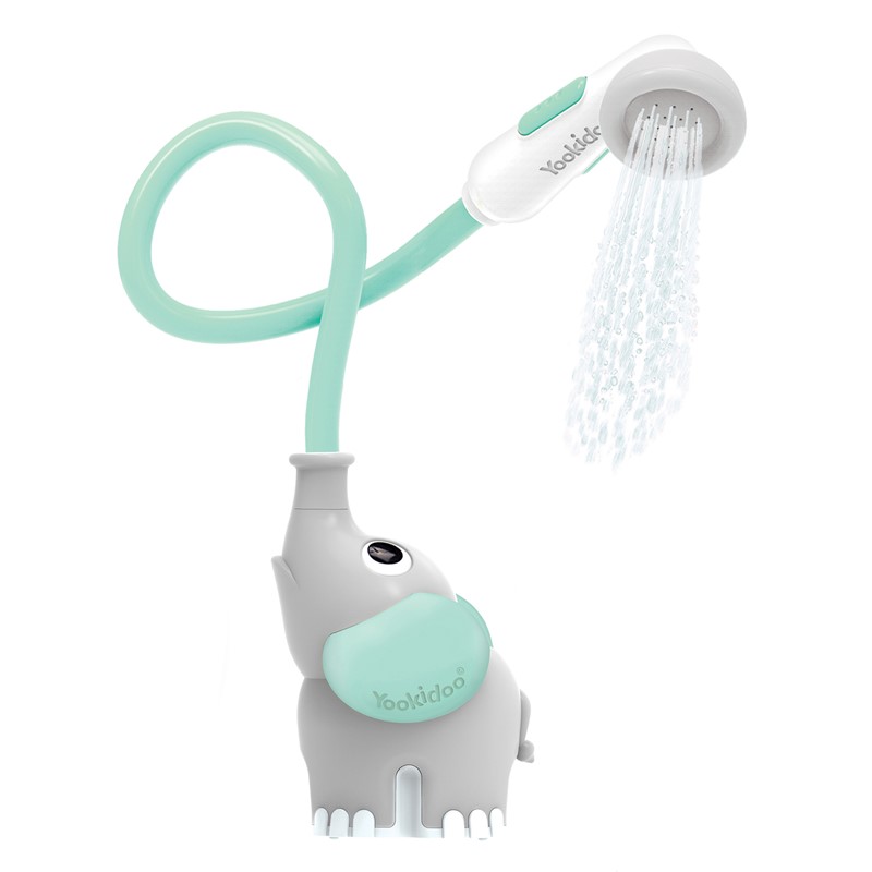 T8KY00008317-02 Ducha bañera elefante turquesa - Imagen 1