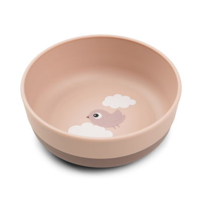 Bol para niños Happy Clouds rosa