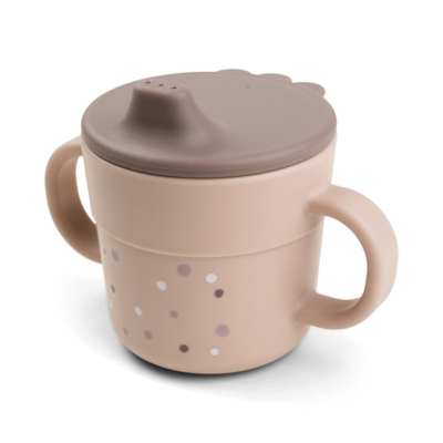 Taza puntos Happy Clouds rosa