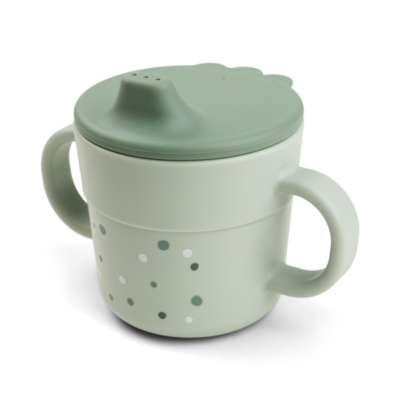 Taza puntos Happy Clouds verde
