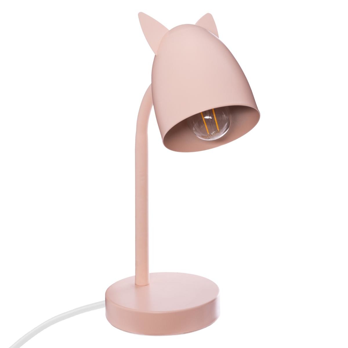 01W008714A Lámpara infantil de sobremesa orejitas rosa - Imagen 1