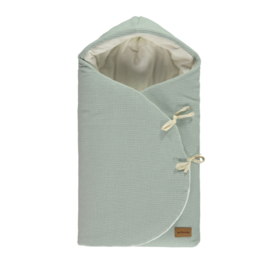 Saco para cuco Moon waffle verde