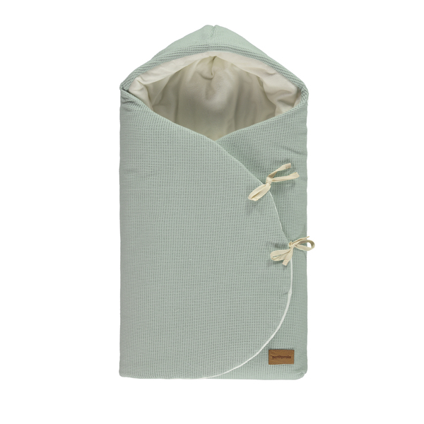 Saco moon verde Saco para cuco Moon waffle verde - Imagen 1