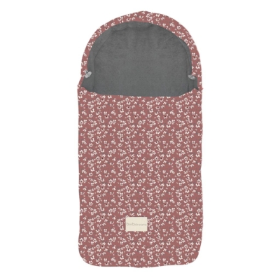 Saco para capazo con capucha Flowers