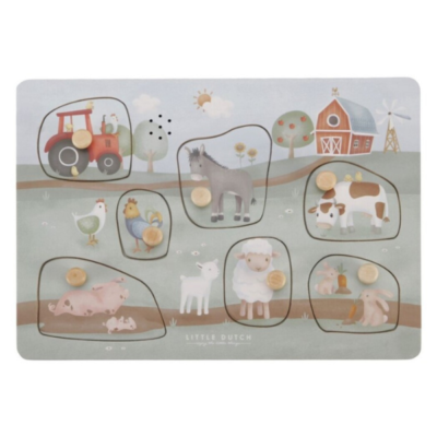 Puzzle con sonido pequeña granja