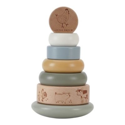 Anillos apilables balanceables pequeña granja