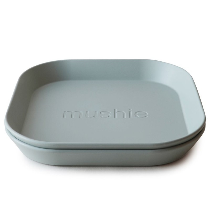 pack-dos-platos-cuadrados-solid-sage-19x19x3-cm.jpg Pack dos platos cuadrados Mushie solid sage - Imagen 1