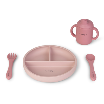 Set de alimentación Nude Pink+Blossom