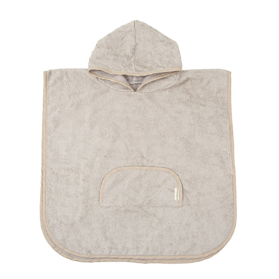 Poncho de baño Basics Gris Beige
