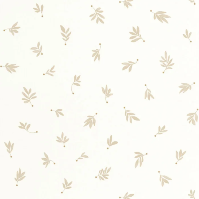 Papel pintado Les Mini Mondes - Cueillette Beige