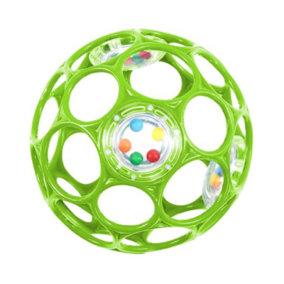 Oball pelota con sonajero verde