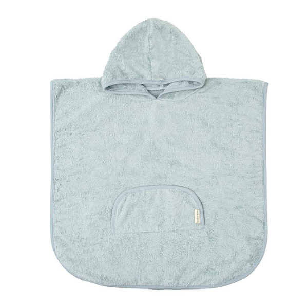 Untitled design (40) Poncho de baño Basics Azul Gris - Imagen 1