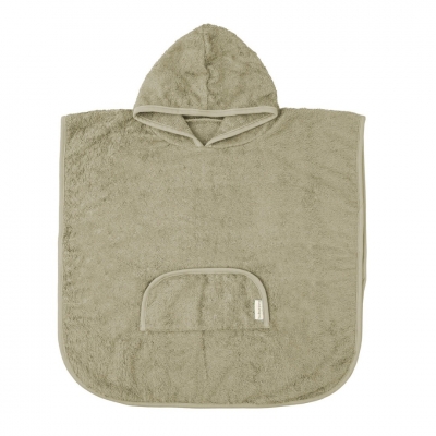 Poncho de baño Basics Verde musgo
