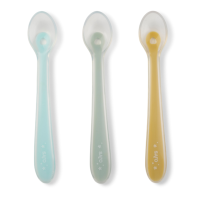 Set de 3 cucharas de silicona Mist - Mustard - Hunter