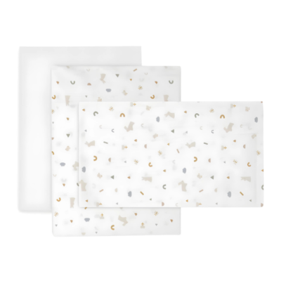 Juego de sábanas para capazo Rabbit beige
