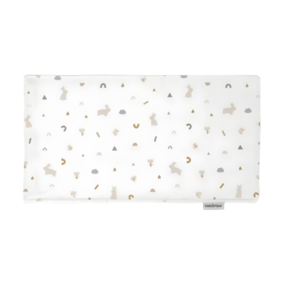 Seca babas Rabbit beige