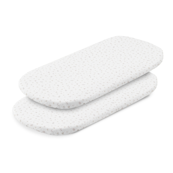 PLUMETI (11) Pack de 2 bajeras para capazo Plumeti rosa - Imagen 1