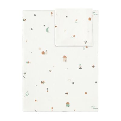 Juego de sábanas para minicuna Forest