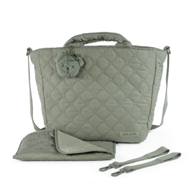 Bolso canastilla Paddington verde